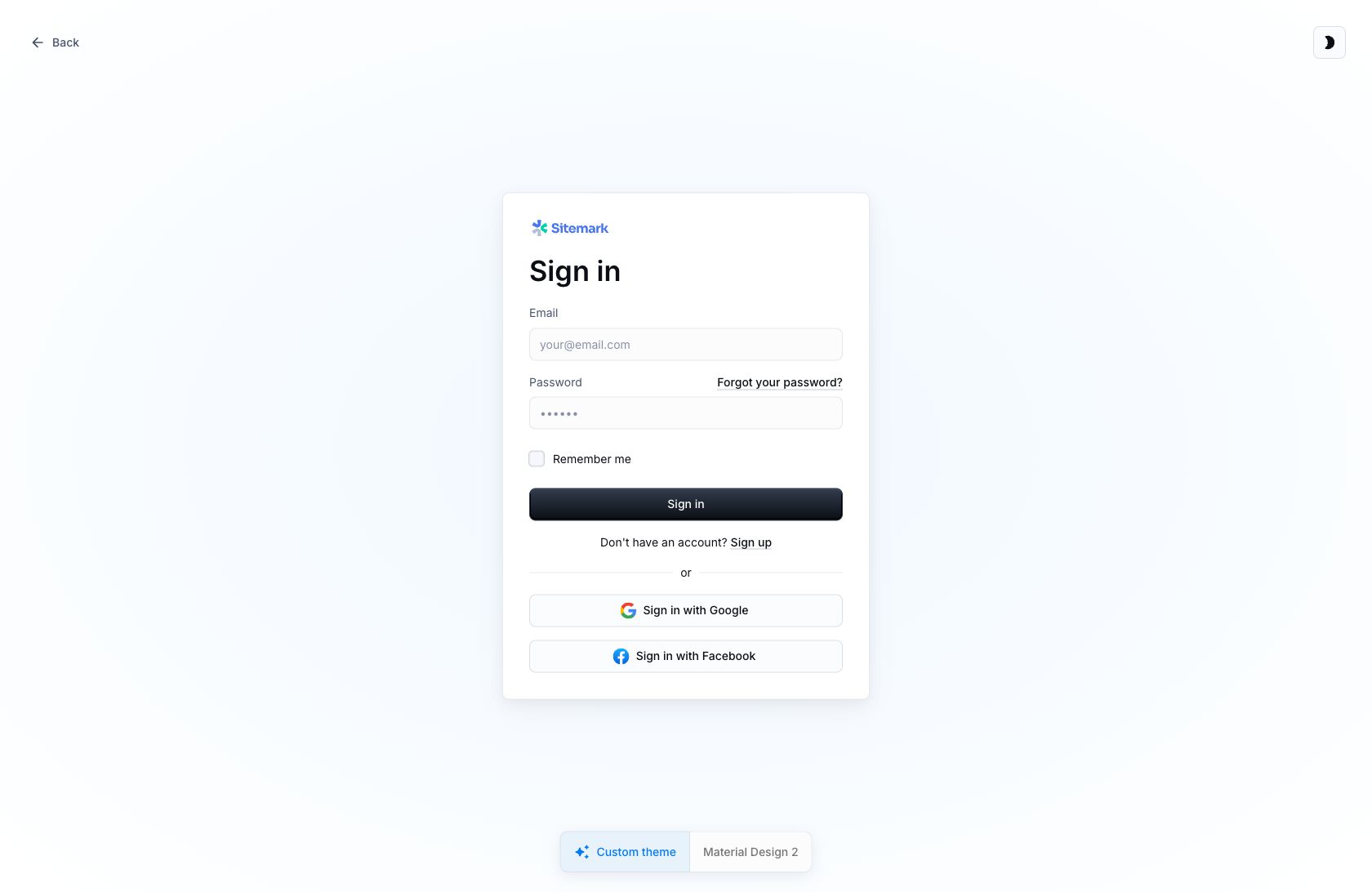Sign-in